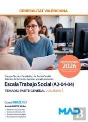 Escala Trabajo Social (A2-04-04) Temario Parte General Vol 1