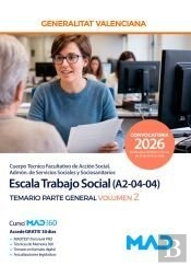 Escala Trabajo Social (A2-04-04) Temario Parte General Vol 2