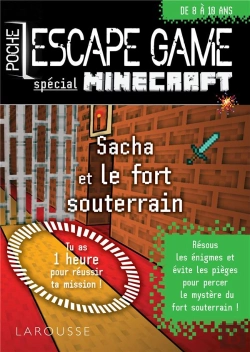 Bertrand.pt - Escape Game De Poche Spécial Minecraft ; Sacha Et Le Fort Souterrain