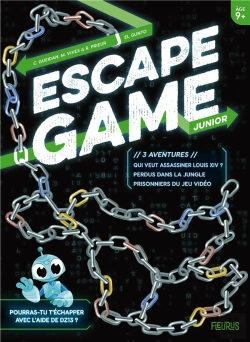 Bertrand.pt - Escape Game Junior - 3 Aventures (Perdus Dans La Jungle - Prisonniers Du Jeu Video - Qui Veut Assas