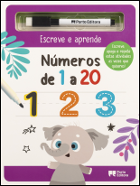Escreve e aprende - Números de 1 a 20
