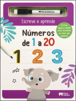 Bertrand.pt - Escreve e aprende - Números de 1 a 20