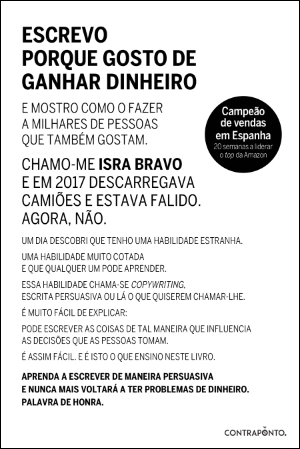Escrevo Porque Gosto de Ganhar Dinheiro