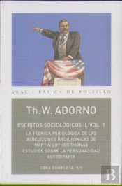 Escritos Sociológicos Ii Vol 1