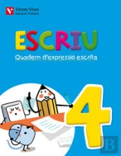 Escriu. Quadern D'Expressio Escrita 4 Valencia