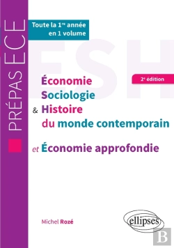 Bertrand.pt - Esh Et Économie Approfondie - Prépas Ece 1re Année - 2e Édition