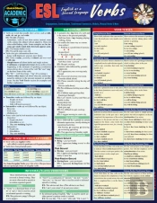 Esl - English As A Second Language - Verbs