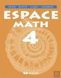 Bertrand.pt - Espace Maths 4 - Manuel Edition Pour Le Luxembourg