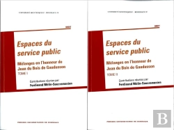 Bertrand.pt - Espaces Du Service Public (Tomes 1 Et 2) : Mélanges En L'Honneur De Jean Du Bois De Gaudusson