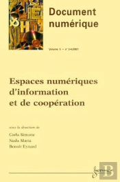 Espaces Numeriques D'Information Et De Cooperation Revue Document Numerique Volume 5 N 34 2001