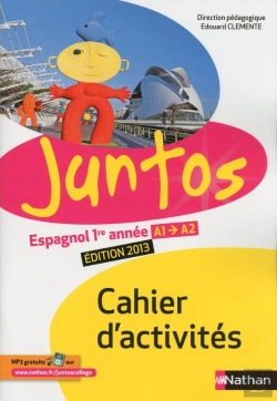 Bertrand.pt - Espagnol ; Cahier D'Activite ; 1re Annee ; A1/A2 (Edition 2013)