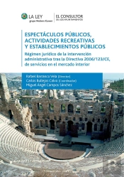 Espectáculos Públicos, Actividades Recreativas Y Establecimientos Públicos