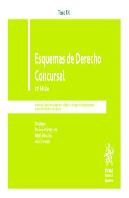 Esquemas De Derecho Concursal Tomo Xxi