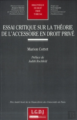 Bertrand.pt - Essai Critique Sur La Théorie De L'Accessoire En Droit Privé