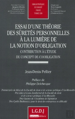 Bertrand.pt - Essai D'Une Theorie Des Suretes Personnelles A La Lumiere De La Notion D'Obligation,Tome 539