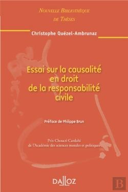 Bertrand.pt - Essai Sur La Causalité En Droit De La Responsabilité Civile