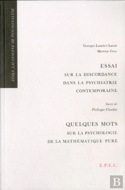 Bertrand.pt - Essai Sur La Discordance Dans La Psychiatrie Contemporaine