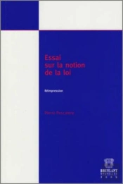 Essai Sur La Notion De Loi