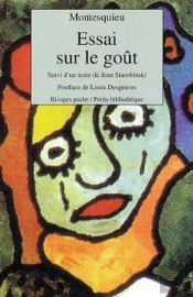 Essai Sur Le Gout