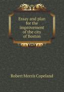 Essay And Plan For The Improvement Of The City Of Boston
