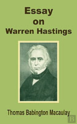 Bertrand.pt - Essay On Warren Hastings