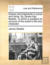 Essays And Fragments In Prose And Verse.