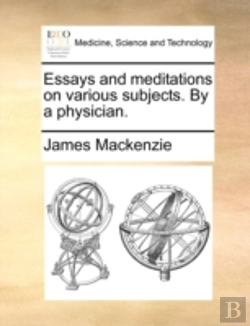 Bertrand.pt - Essays And Meditations On Various Subjec