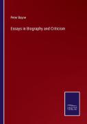 Essays In Biography And Criticism