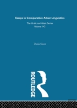 Bertrand.pt - Essays In Comparative Altaic Linguistics