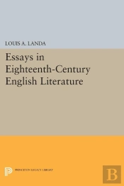 Essays In Eighteenth-Century English Literature