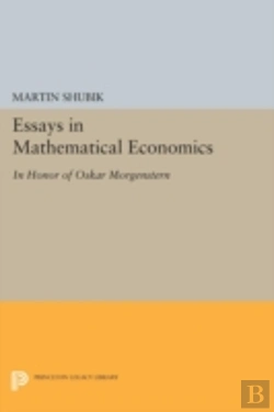 Bertrand.pt - Essays In Mathematical Economics, In Honor Of Oskar Morgenstern