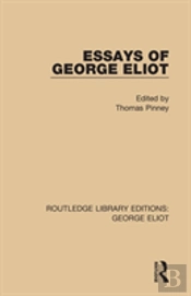 Essays Of George Eliot