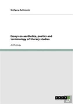Bertrand.pt - Essays On Aesthetics, Poetics And Terminology Of Literary Studies