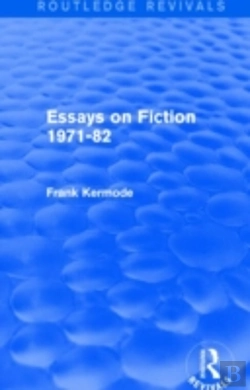 Bertrand.pt - Essays On Fiction 1971-82 (Routledge Revivals)