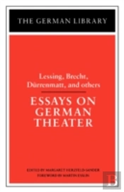 Essays On German Theater