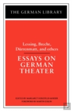 Bertrand.pt - Essays On German Theater