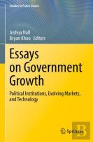 Essays On Government Growth