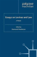 Essays On Levinas And Law
