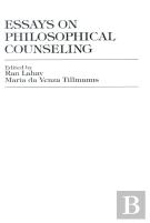 Essays On Philosophical Counseling