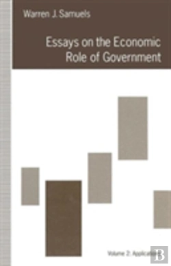 Bertrand.pt - Essays On The Economic Role Of Government