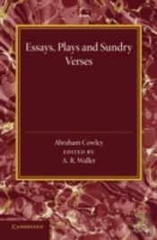 Essays, Plays And Sundry Verses