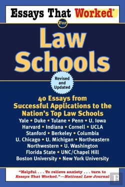 Bertrand.pt - Essays That Worked For Law Schools (Revised)