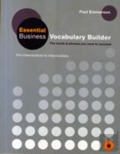 Essential Business Vocabulary Builder
