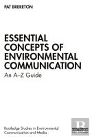 Essential Concepts Of Environmental Communication