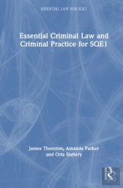 Essential Criminal Law And Criminal Practice For Sqe1