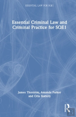 Bertrand.pt - Essential Criminal Law And Criminal Practice For Sqe1