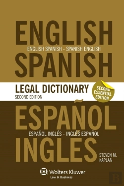 Bertrand.pt - Essential English/Spanish And Spanish/English Legal Dictionary