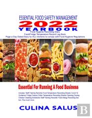 Essential Food Safety Management 2022 Yearbook Kitchen Safety Recording Sheets Page A Day Dated Diary. Hardback