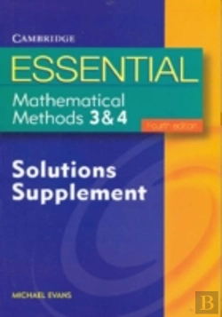 Bertrand.pt - Essential Mathematical Methods 3 And 4 Solutions Supplement 4ed