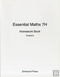Bertrand.pt - Essential Maths 7h Homework Book Answers